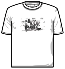 BRONZ WHITE T-SHIRT
