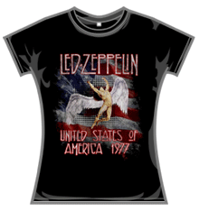 LED ZEPPELIN - STARS N STRIPES USA '77